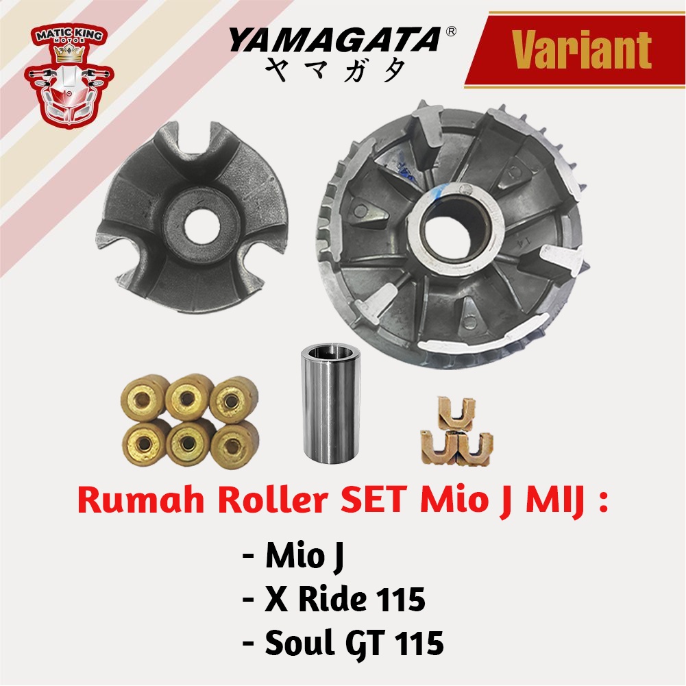 Rumah Roller Set Honda Beat Scoopy Spacy Karburator 110 KVY Yamagata