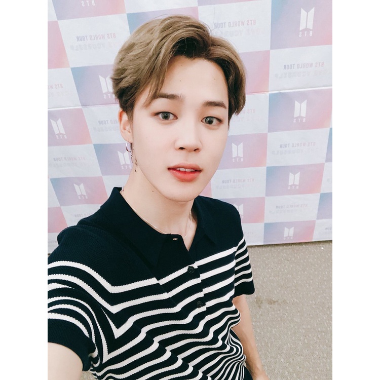 Bts Park Jimin Gaya Yang Sama Anting Daun Kecil Klip Telinga Anting Bahan Titanium Steel