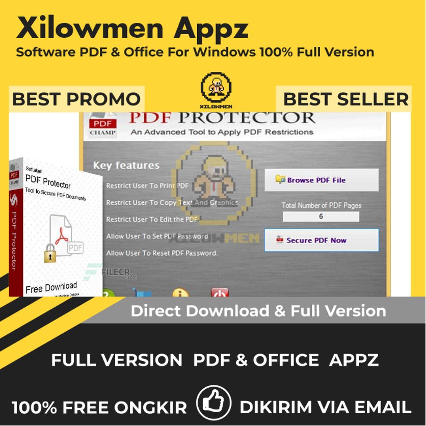 [Full Version]  Softaken PDF Locker Pro PDF Office Lifetime Win OS