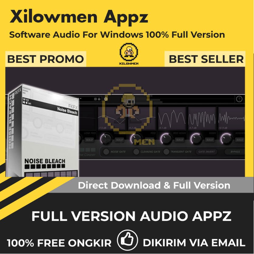 [Full Version] FKFX Noise Bleach Pro Lifetime Audio Software WIN OS