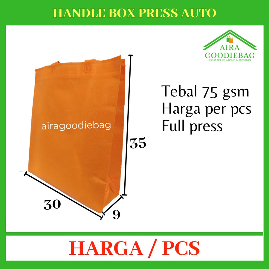 

Handle box/ tas tali 30x (35/40) x9 HBPA (pcs)