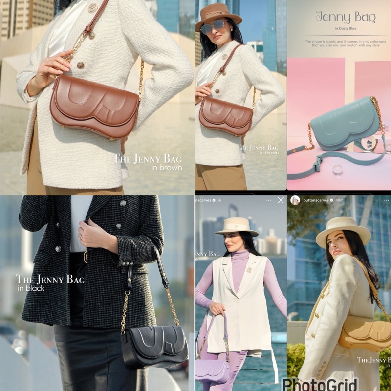 Jenny Bag Buttonscarves