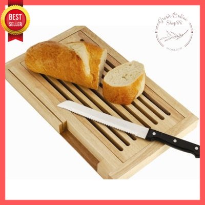 GOS -A210- Pisau Roti 2 Sisi - Bread Cake Knife - Pisau Roti Stainless Steel