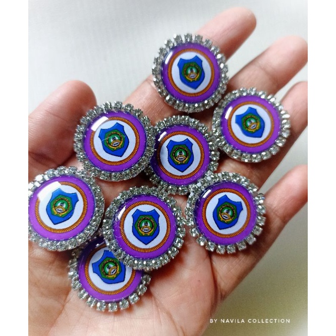 BROS PIN LOGO JMQH MODEL 01/ BROS JILBAB LOGO CUSTOM