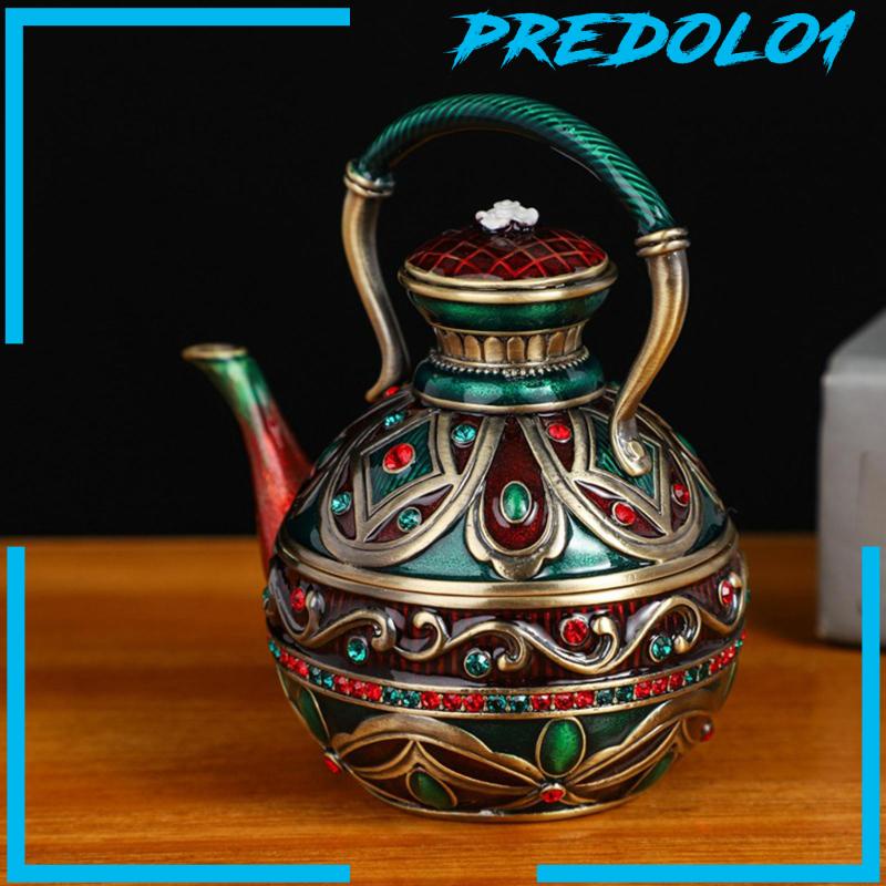 [Predolo1] Kotak Perhiasan Bentuk Teko Cincin Berengsel Holder Hadiah Untuk Ulang Tahun, Liburan