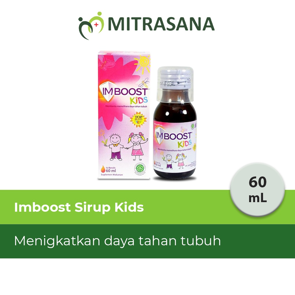 Imboost Kids Syrup 60 Ml - Suplemen Daya Tahan Tubuh Anak