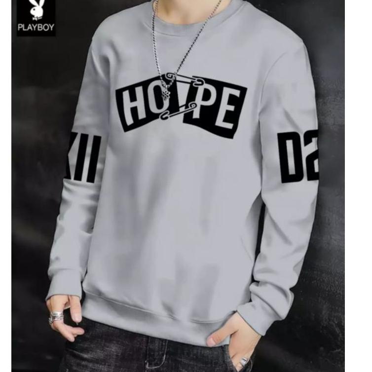 STOK TERBATAS NB BAJU LENGAN PANJANG PRIA BAJU HOPE KAOS DISTRO COWOK LENGAN PANJANG KEREN SWEATER P