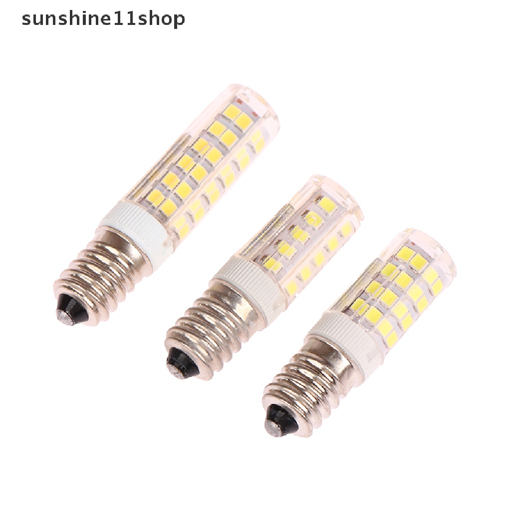 Sho 1Pc Bohlam Kulkas Mini E14 Lampu LED 3W 5W 7W AC 220V LED Screw Lamp Manik N