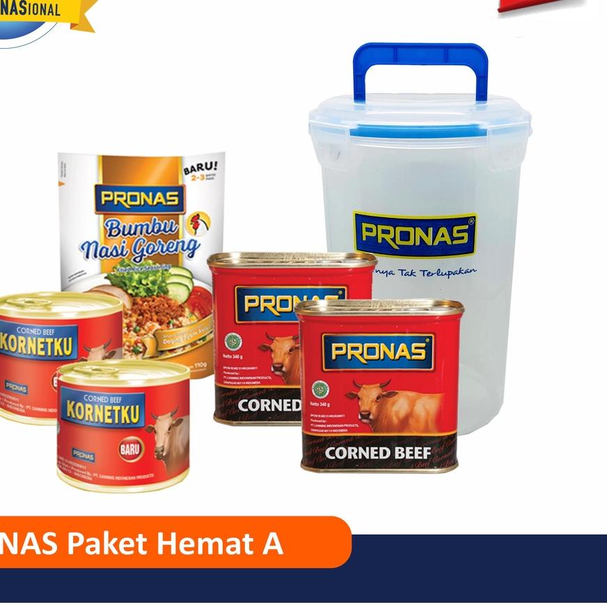 

★ PRONAS Paket Hemat A Bundling 5 pcs Free Canister ❃