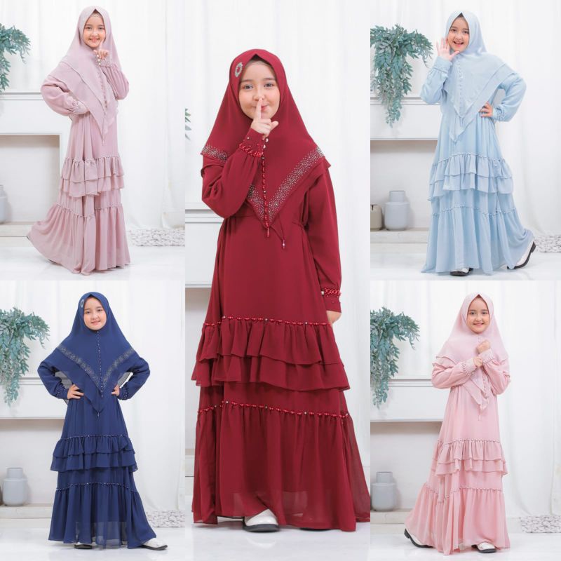 Giandra Syari anak hawwa aiwa kids