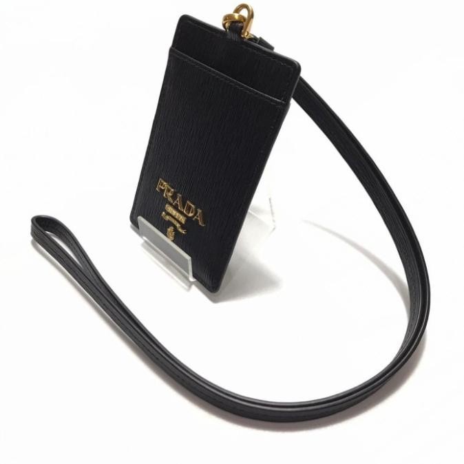 

Lanyard Dompet Id Card Prada 1Mc208 Portacarte Cred Lanyard Nero P Arrsyistore