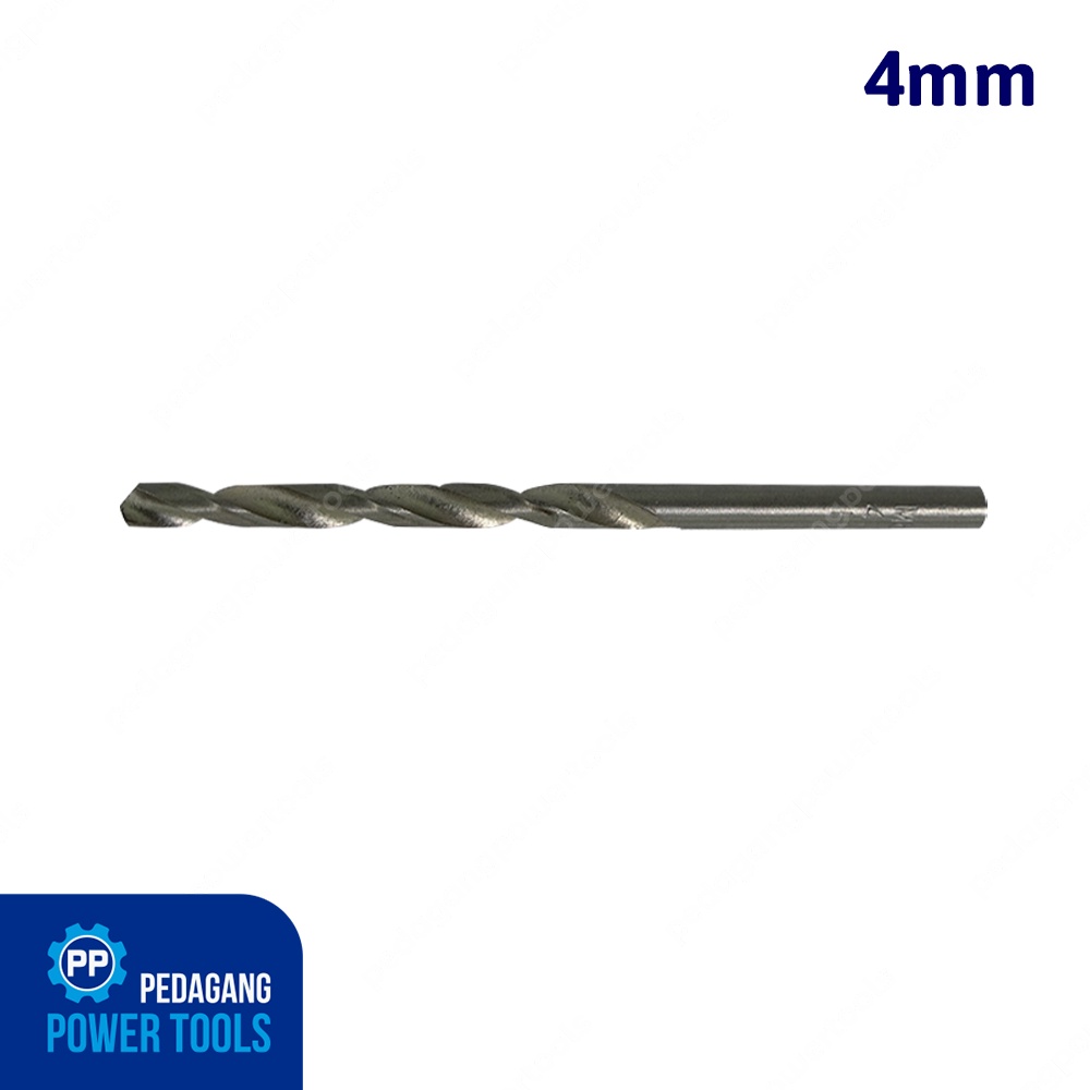 MOLLAR 4 MM MATA BOR BESI PELUBANG KAYU WOOD METAL HSS DRILL BITS