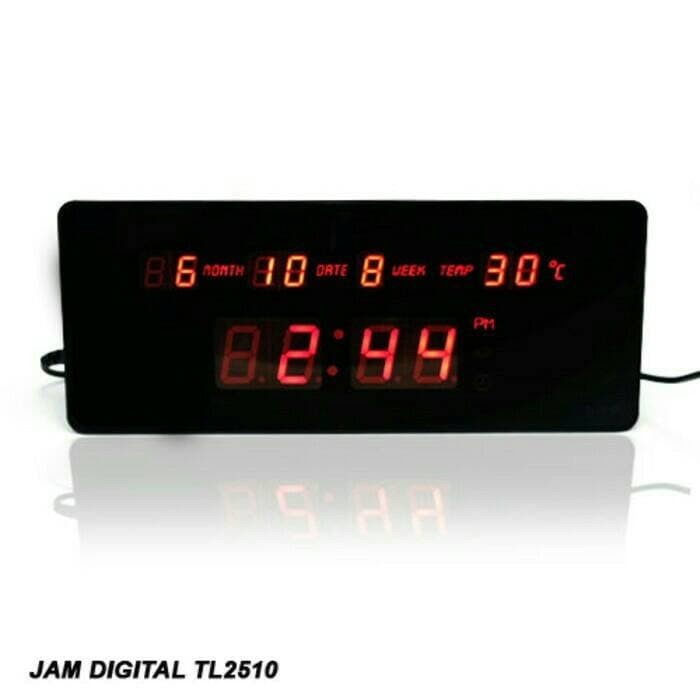 JAM DIGITAL MEJA/JAM DINDING TL-2510 / Suhu Ruangan murah