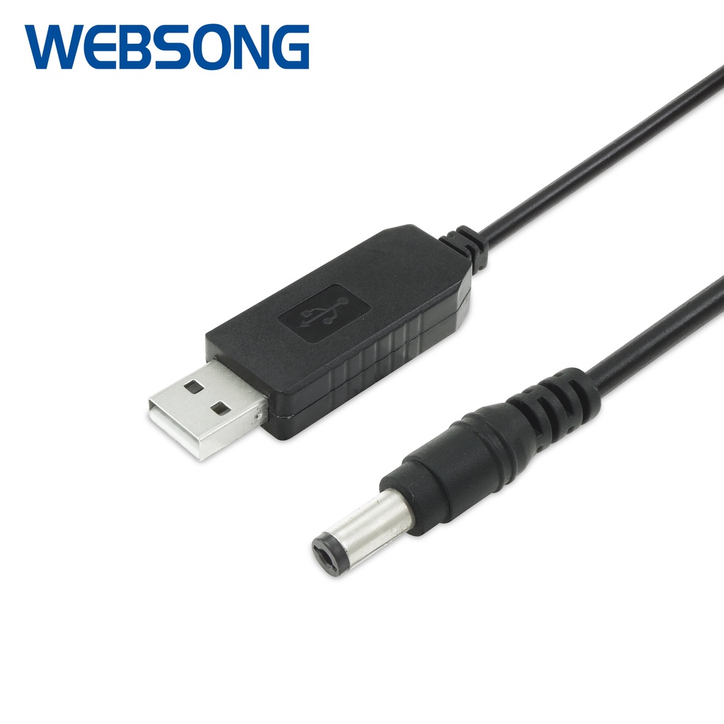 Kabel USB to DC 5.5x2.1 80CM Websong