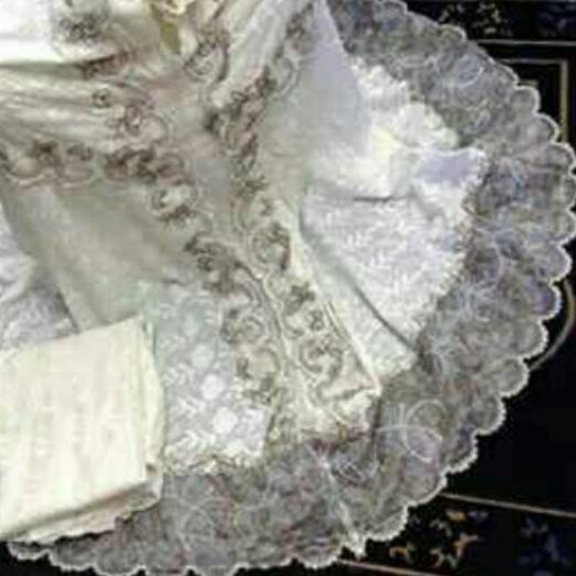 ☂ Mukena KD Renda Satin Velvet ♘