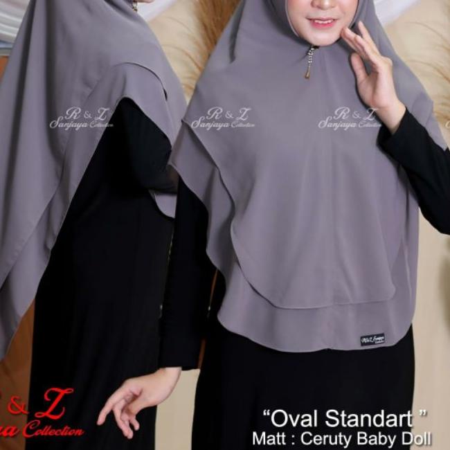 ➪ KHIMAR CERUTY 2 LAYER SABRINA JUMBO/HIJAB KHIMAR OVAL STANDAR/KERUDUNG KHIMAR INSTAN 2 LAYER SYARI