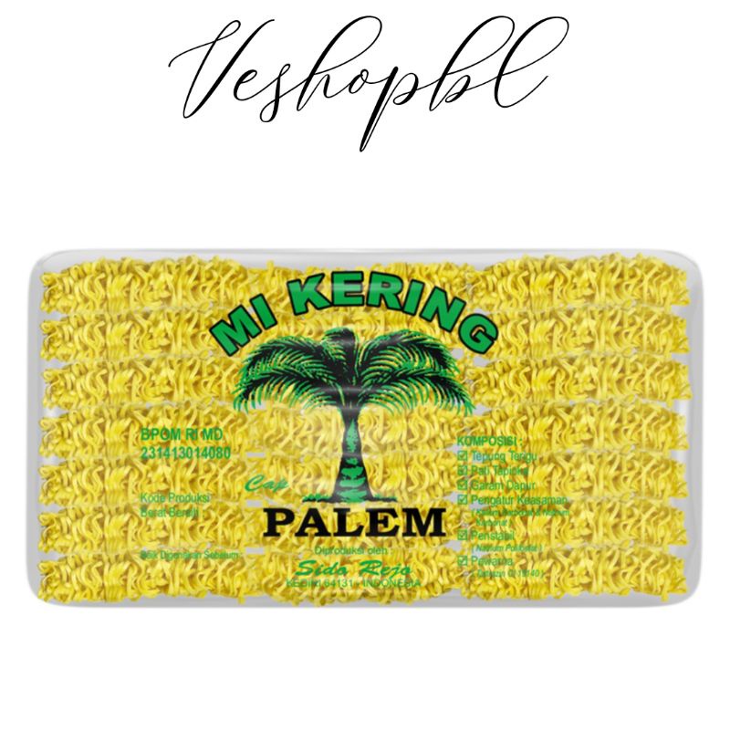 

Mi Kering Cap Palm 21 keping 560g
