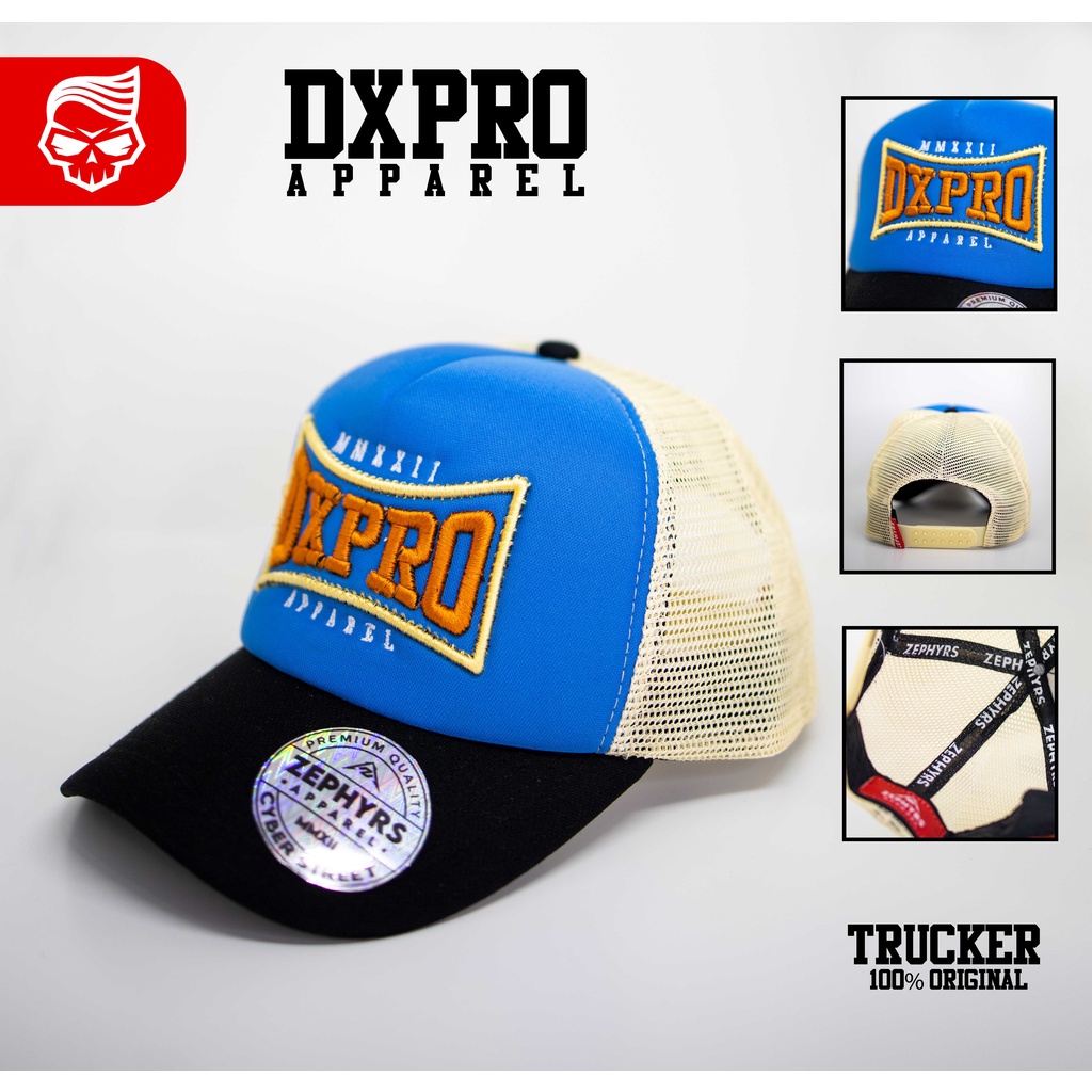 TOPI TRUCKER Bordir DXPRO Original Brand