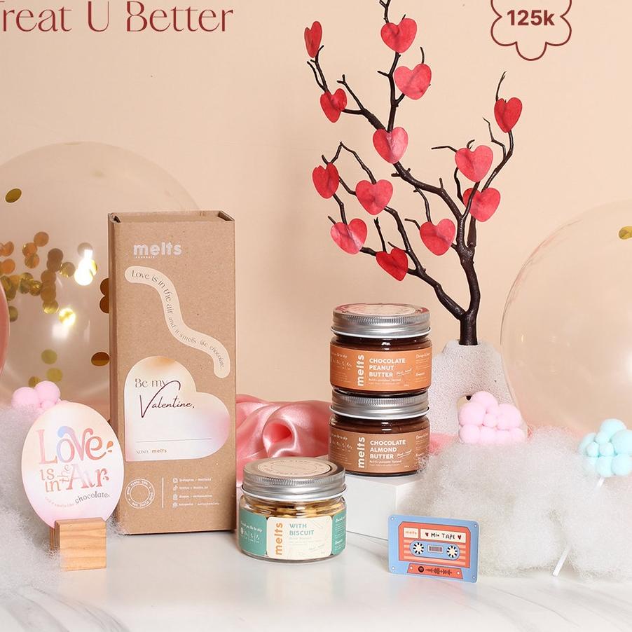 

✾ VALENTINE HAMPERS Premium - Treat U Better by MELTS | Love Package ♥