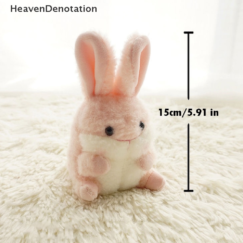 [HeavenDenotation] Rabbit Plush Toy Plush Little Rabbit Mainan Boneka Kelinci Putih Dengan Telinga Panjang HDV