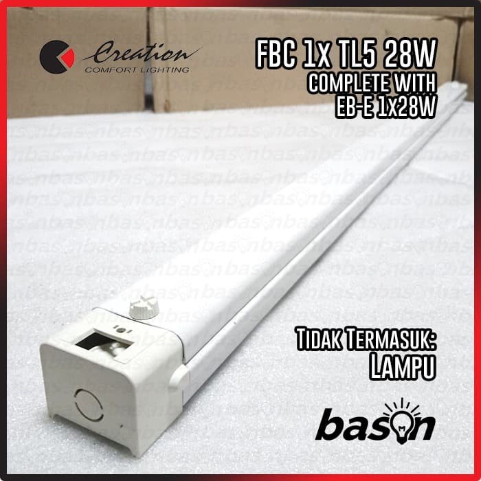 CREATION FBC 1 x TL5 28W dengan ballast elektronik EBE