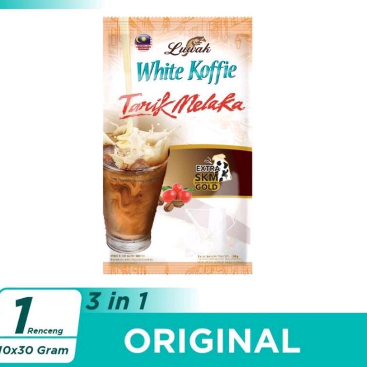 

B88 Luwak White Koffie Tarik Malaka 10 x 30gr PALING DIMINATI コ