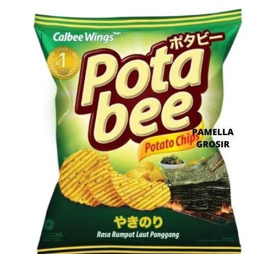 

POTABEE SNACK KENTANG SEAWEED 15GR SNACK makanan ringan jajanan cemilan camilan pedas asin gurih manis murah