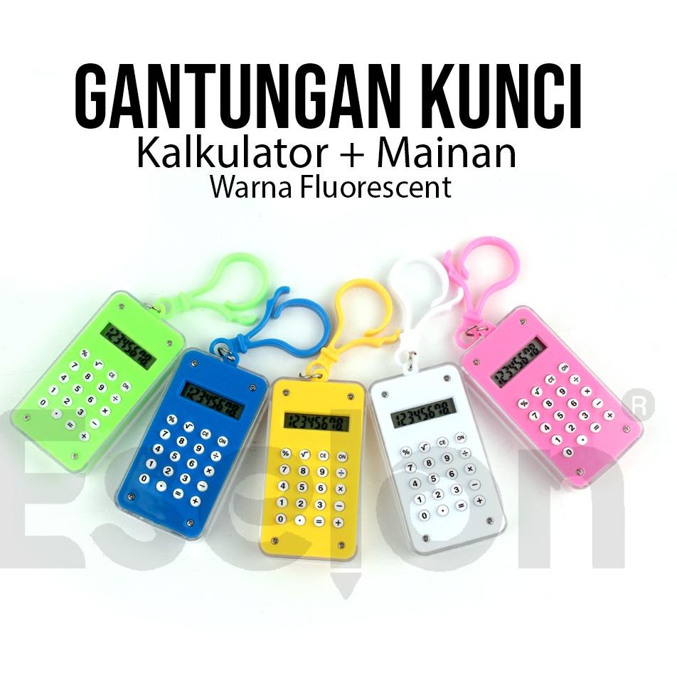 

E87 Gantungan Kunci Kalkulator + Mainan Bola Maze / Kalkulator Mini READY STOCK チ