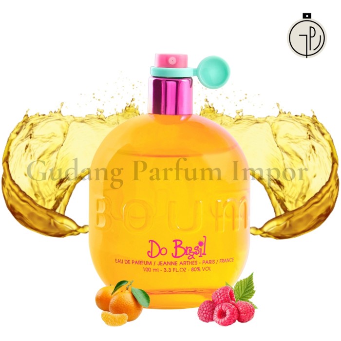Parfum Femme JEANNE ARTHES Boum Do Brazil - Eau De Parfum 100 Ml - Notes D'agrumes, Made In France