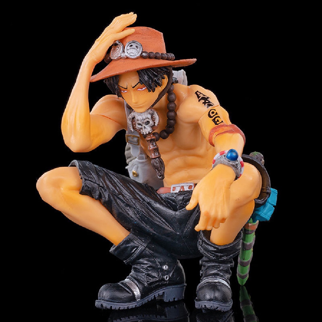 Xo 1Pc Anime One Piece Ace Devil Kemampuan Buah Fighg Action Figure PVC Model Mainan OL