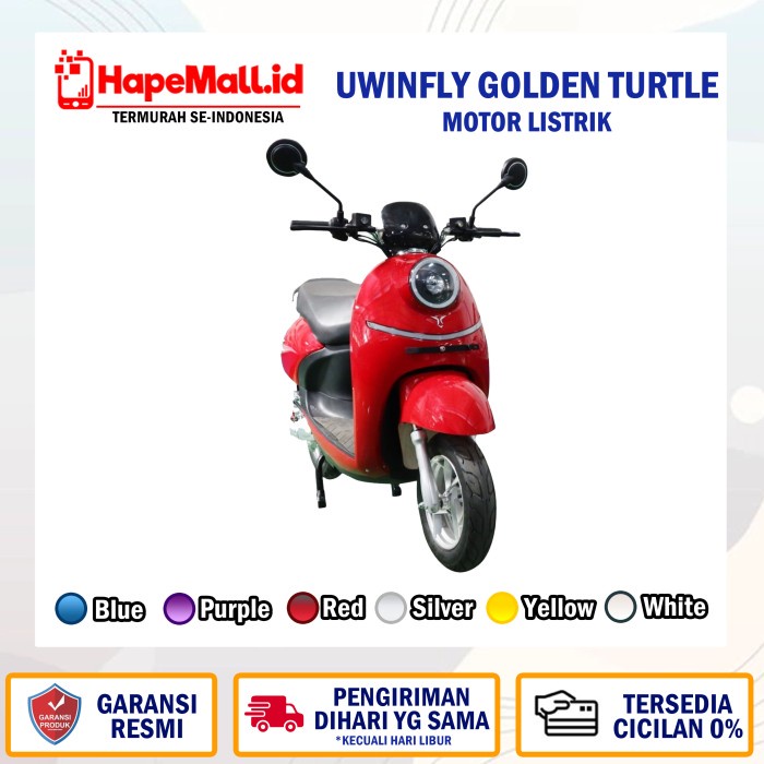 UWINFLY GOLDEN TURTLE GN MOTOR LISTRIK GARANSI RESMI TERMURAH