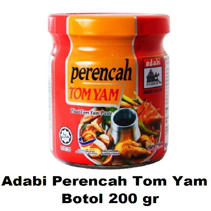

Adabi Perencah Tom Yam Botol 200 gr