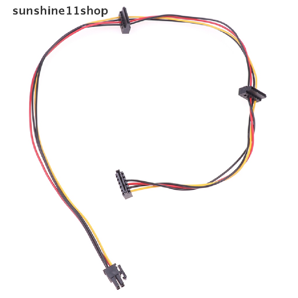 Sho Conector Power 4Pin Ke 2-Port SSD Untuk HP 6000 6200 6300 8000 8200 Mainboard N