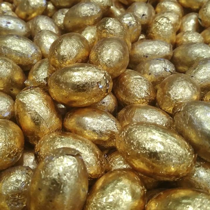 

♬ 500 gram coklat bentuk telur emas / chocolate egg gold ♀