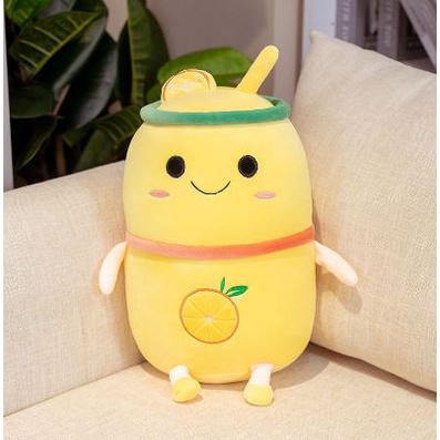 Balmut Impor Bantal Selimut Boneka 3 in 1 BOBA LEMON