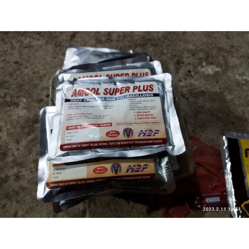 amcol super plus  kombinasi amoxitin colistin