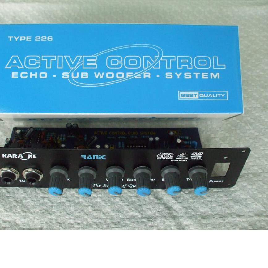 ◌ Kit tone control echo subwoofer karaoke plus panel ◙