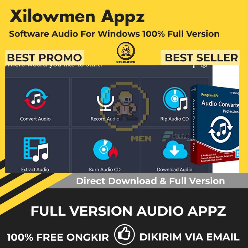 [Full Version] Program4Pc Audio Converter Pro Lifetime Audio Software WIN OS