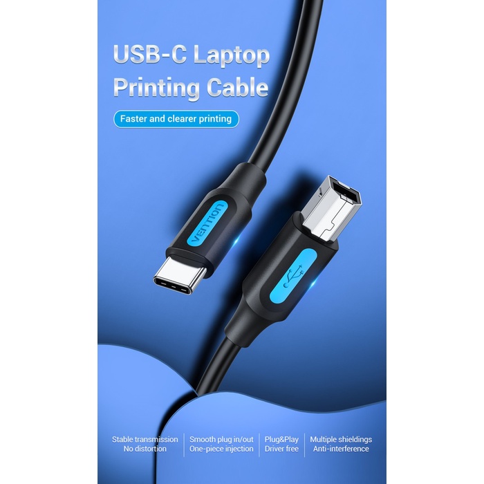 Kabel USB-C Printer Vention CQU