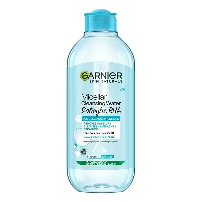 Garnier Micellar Cleansing Water Salicylic BHA | Micellar Water BY AILIN