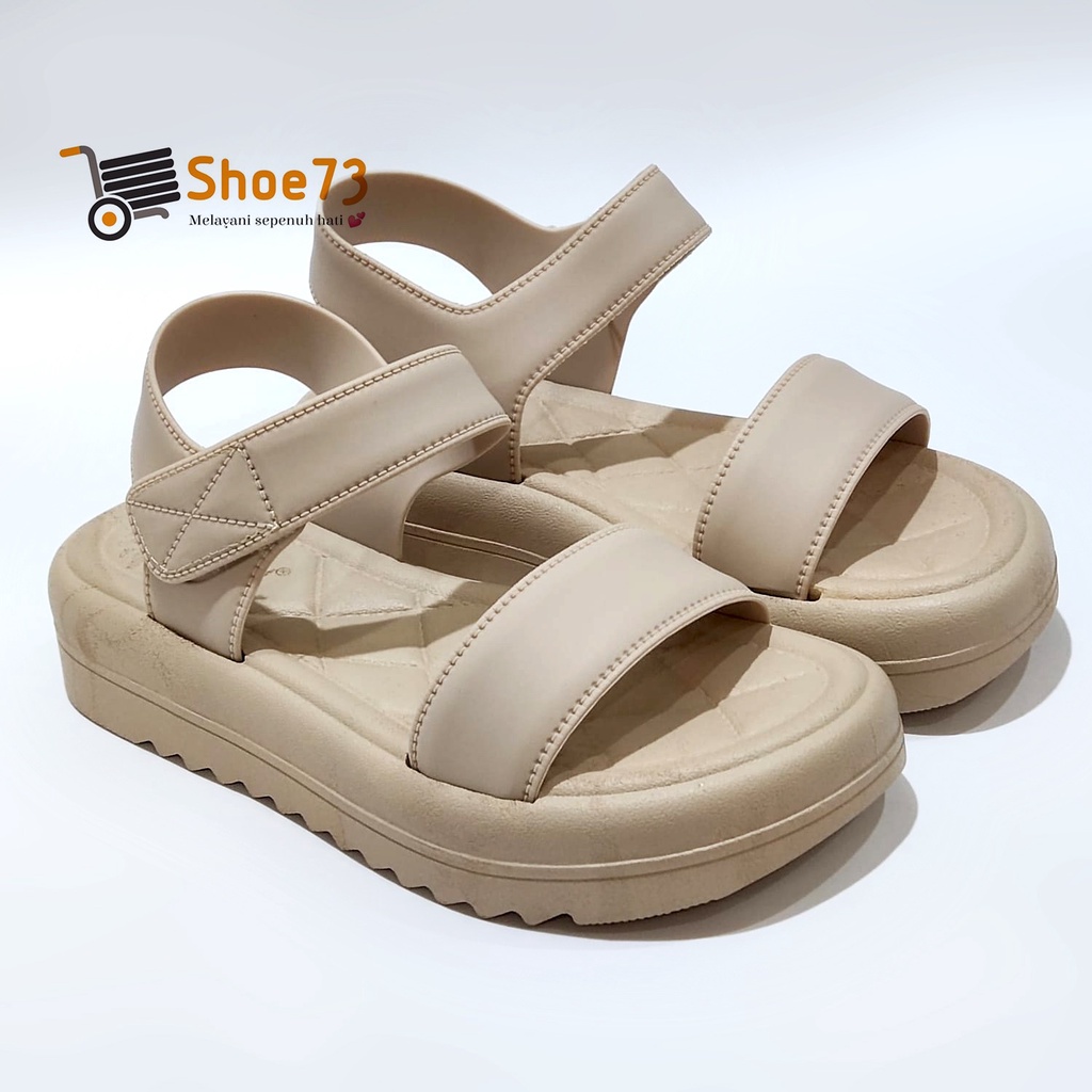 BARA BARA JSL 2207 V-1 SIZE 36-40 ORIGINAL l Sandal tali jelly wanita l Sendal gunung cewek impor