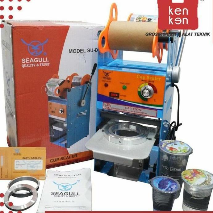 

Promo Mesin Press Gelas Plastik 22 0Z Cup Sealer Plastik Ready