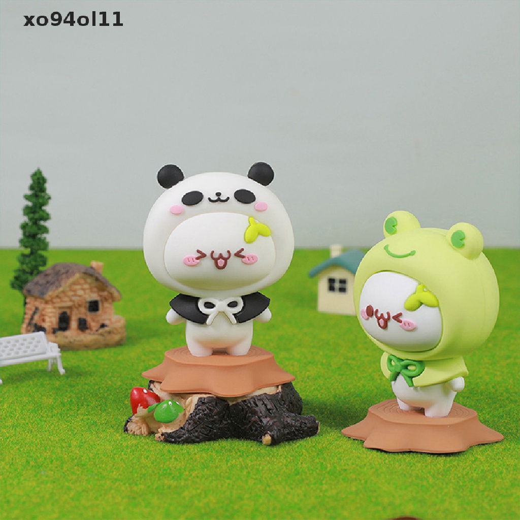 Xo De the Ornaments Cute Zoo Party Cat Blind Box Action Figure Kejutan Mainan OL