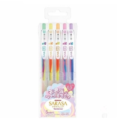 

@#@#@#] Sarasa Pulpen Gel Pen Zebra Sarasa Clip Marble SET Limited Edition 0 5