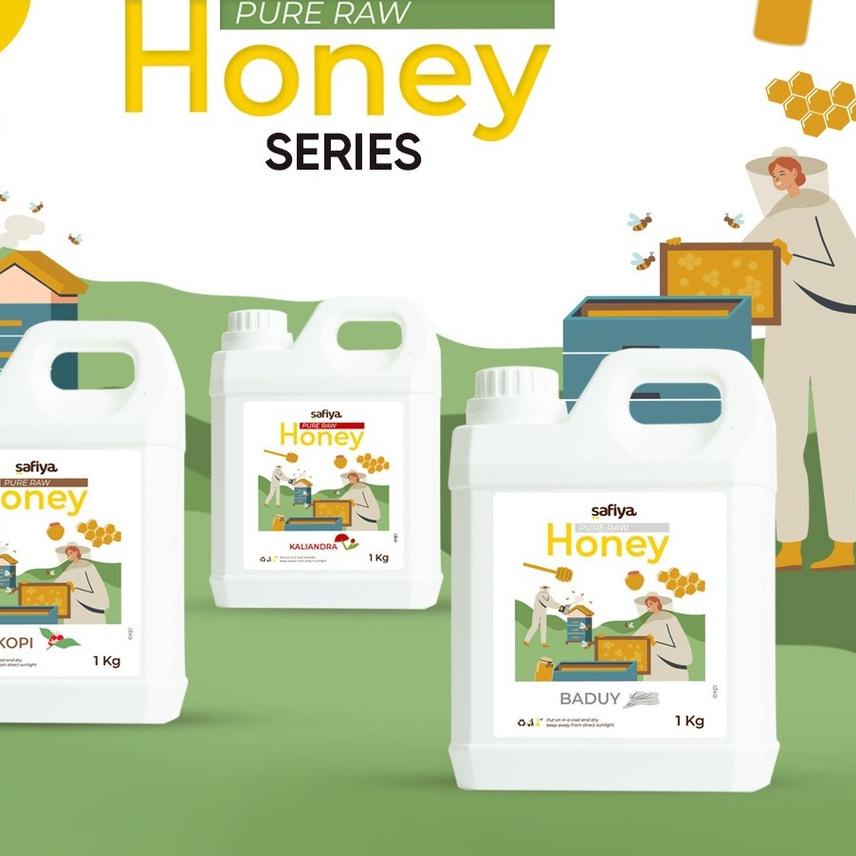 

✺ Murni Safiya 1 Kg Asli - 100% Pure Honey Premium Quality ֍