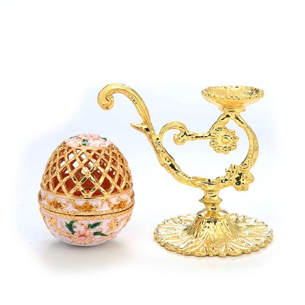 [Elegan] Crystal Ball Base Creative 1Pcs Luxury Ornament Hias Bola Kaca Berdiri