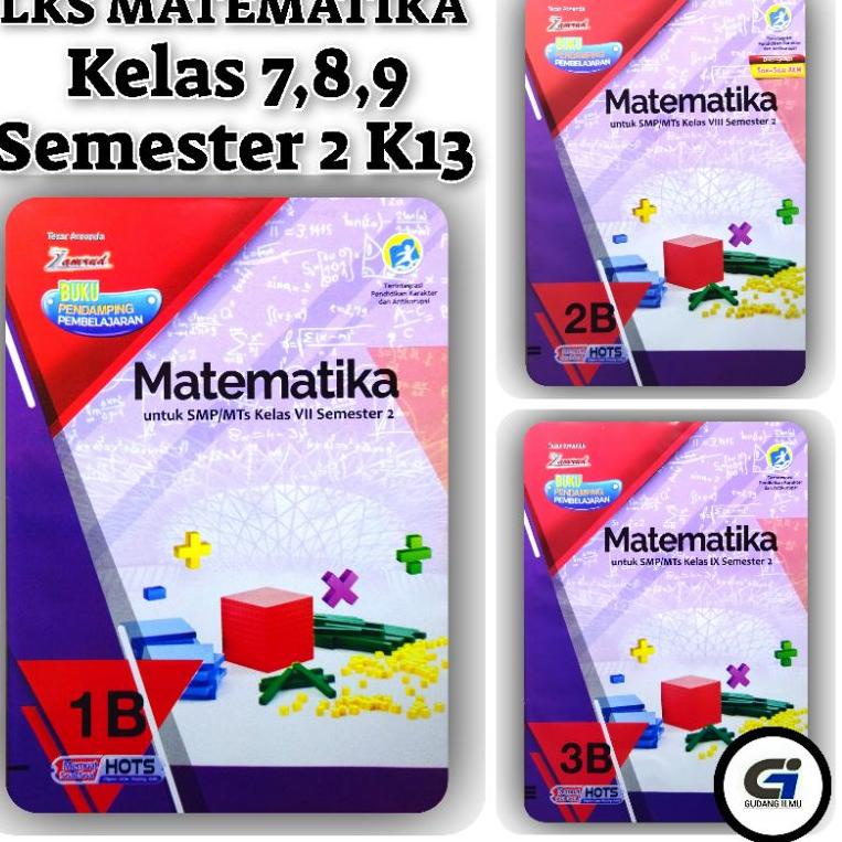 T33 Lks Matematika SMP/MTs Kelas 7,8,9 Semester 2 l Zamrud l putra nugraha PRODUCT TERLARIS £