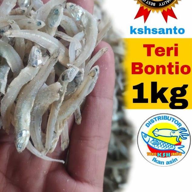 

✥ Ikan asin teri bontio vip-1kg ☁
