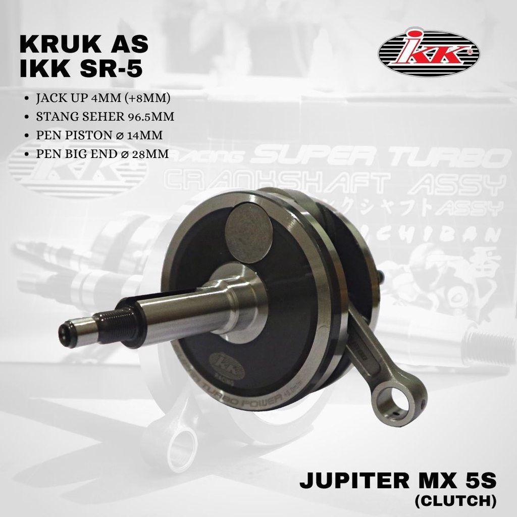 Crankshaft Kruk as IKK jupiter mx 5 speed up 4mm (8mm) 96.5L