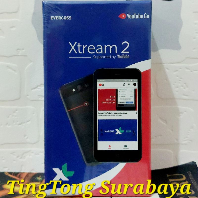 Evercoss Xtream 2 S45B 1/16 4G Garansi Resmi